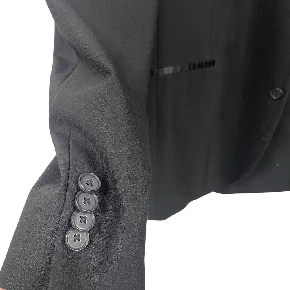 Kenneth Cole New York Button Front Tuxedo Jacket … - image 3